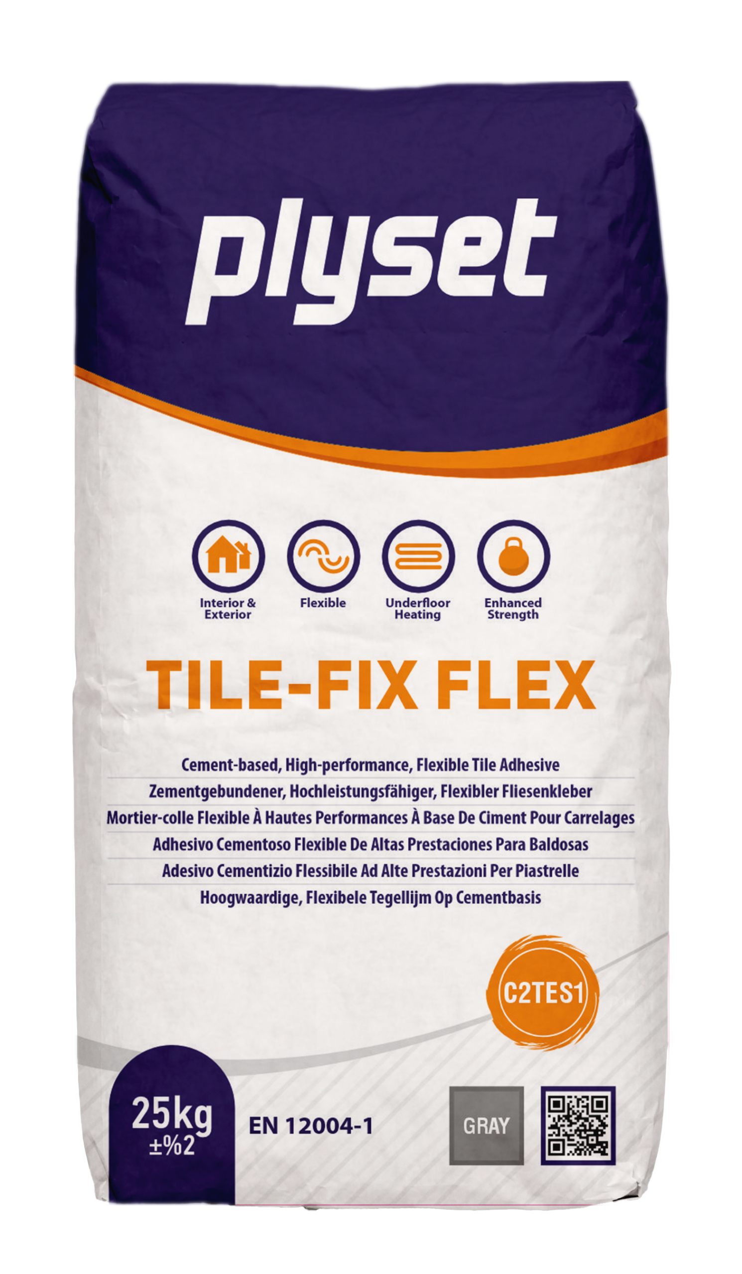 PLYSET TILE FIX FLEX WHITE